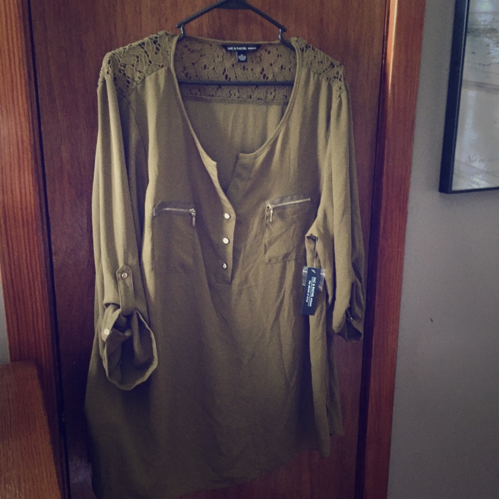 Green Blouse with Character